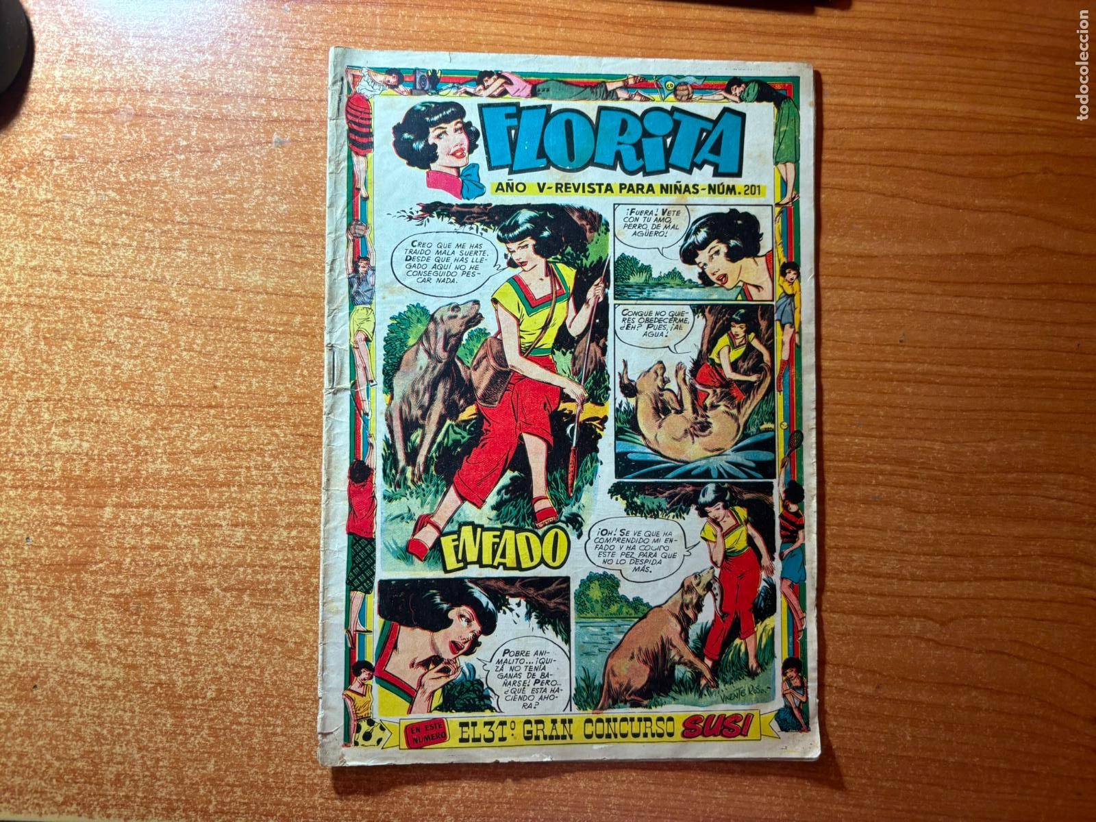 Tebeos: FLORITA N&ordm; 201 EDITORIAL CLIPER ORIGINAL