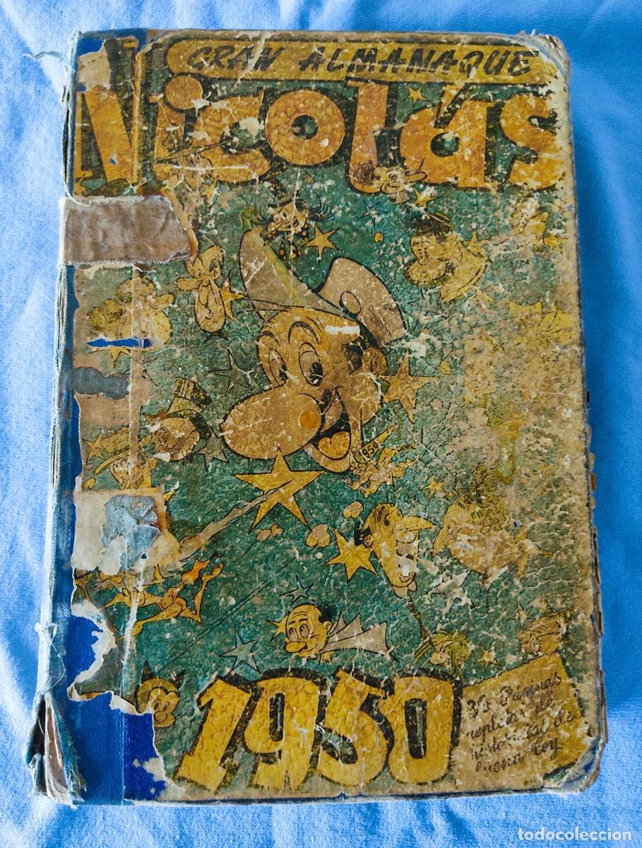 Tebeos: TOMO GRAN ALMANAQUE NICOLAS 1950 Y MUCHOS NUMEROS MAS EDICIONES CLIPER