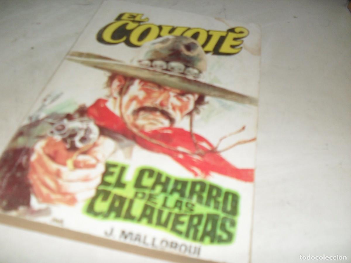 Tebeos: NOVELA EL COYOTE N&ordm; 70,EL CHARRO DE LAS CALAVERAS,CON DIBUJOS DE C.PRUNES,192.FAVENCIA,1973