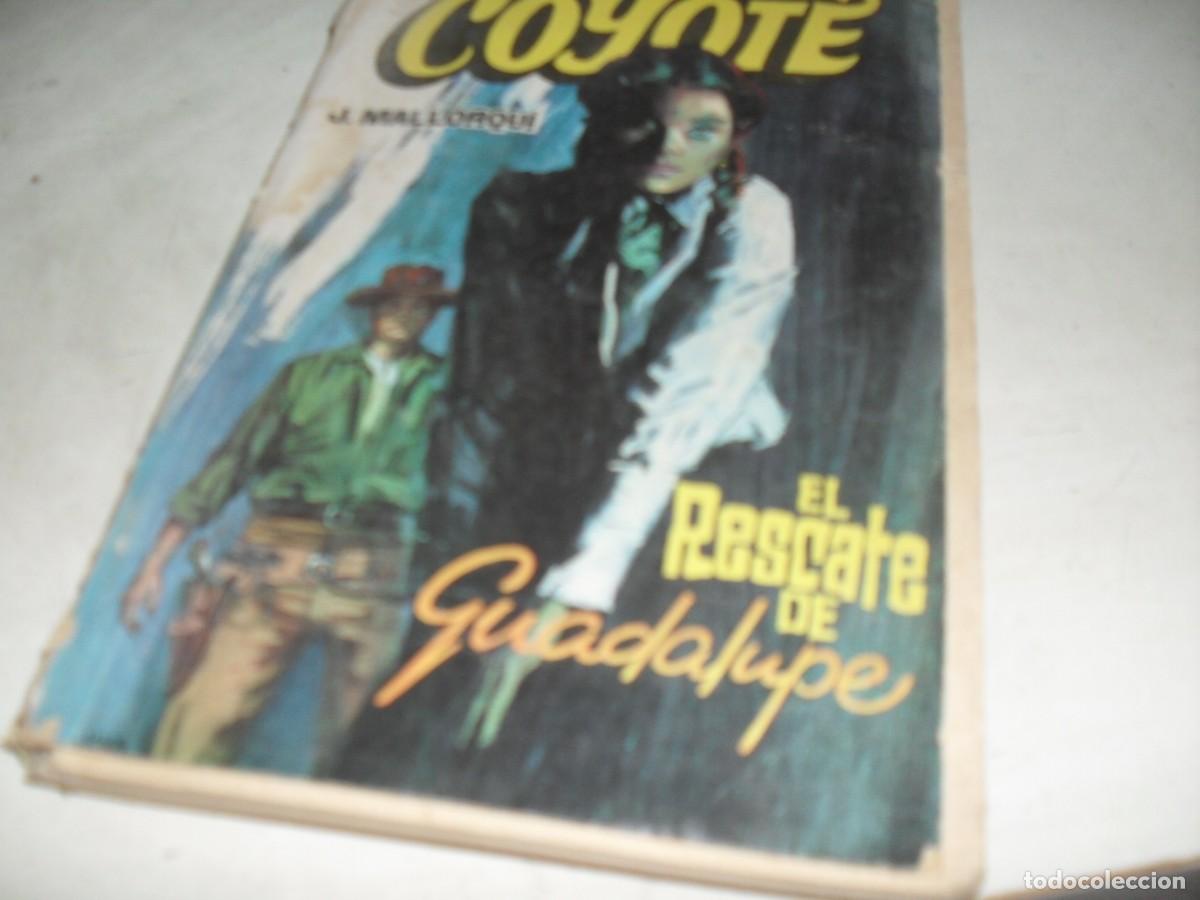 Tebeos: NOVELA EL COYOTE N&ordm; 58,EL RESCATE DE GUADALUPE,CON DIBUJOS DE C.PRUNES,192.FAVENCIA,1973