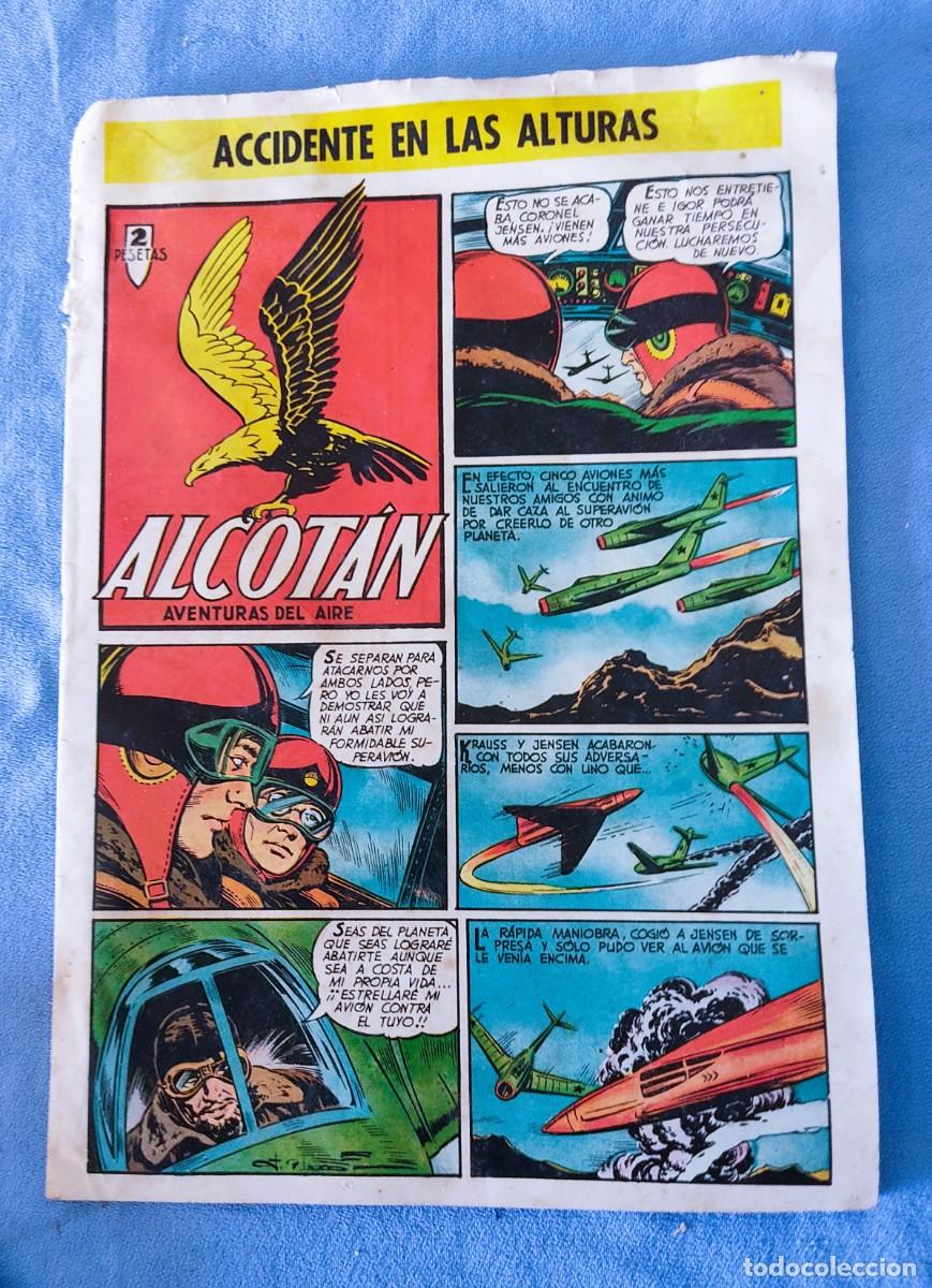 Tebeos: ALCOTAN AVENTURAS DEL AIRE ACCIDENTE EN LAS ALTURAS EDICIONES CLIPER EXCLUSIVAS GERPLA