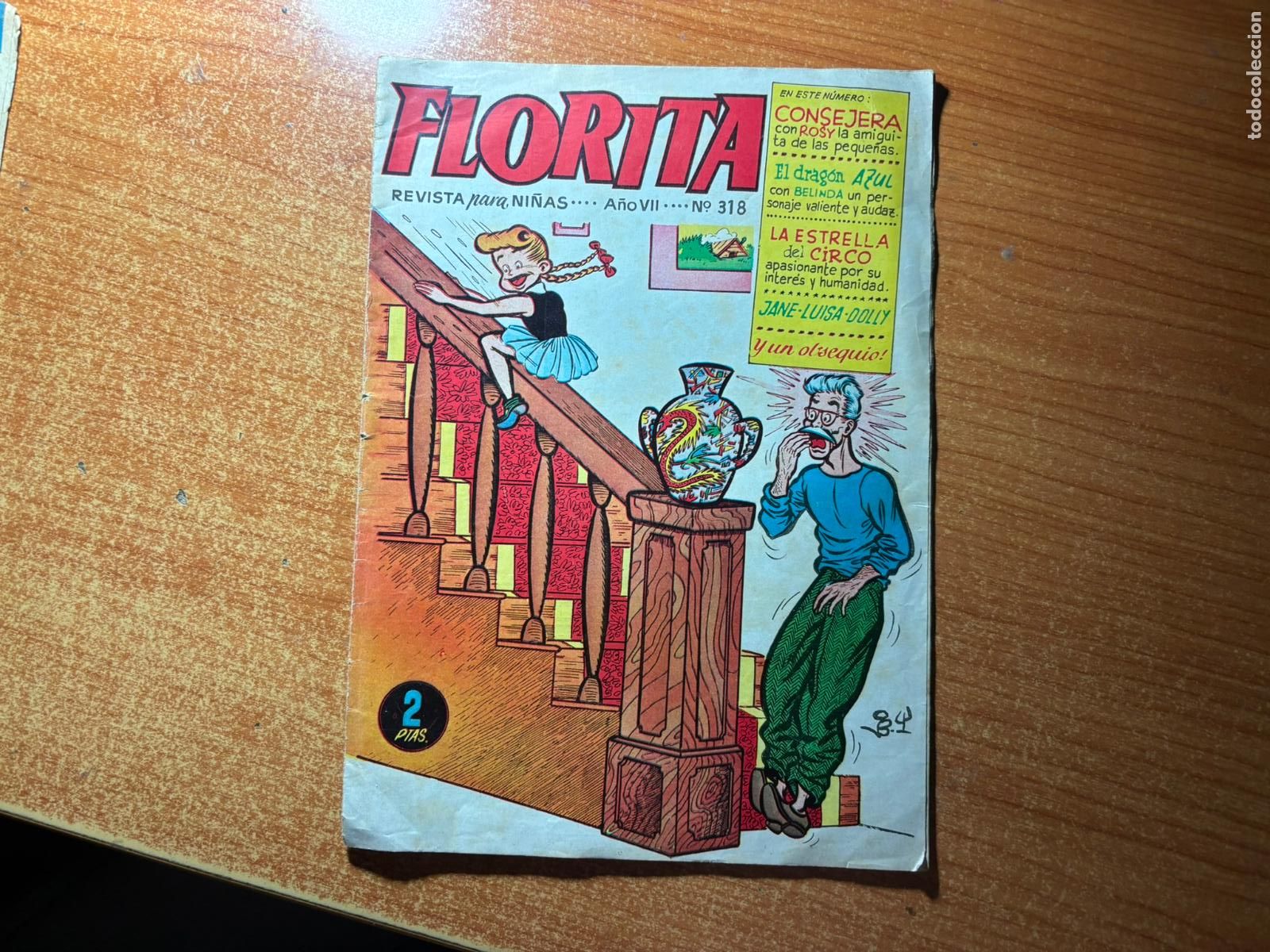 Tebeos: FLORITA N&ordm; 318 EDITORIAL CLIPER ORIGINAL