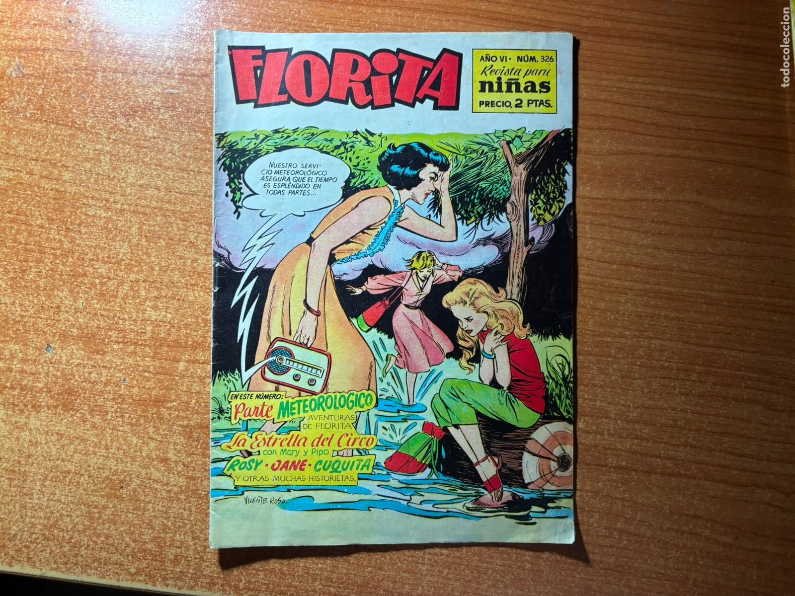 Tebeos: FLORITA N&ordm; 326 EDITORIAL CLIPER ORIGINAL