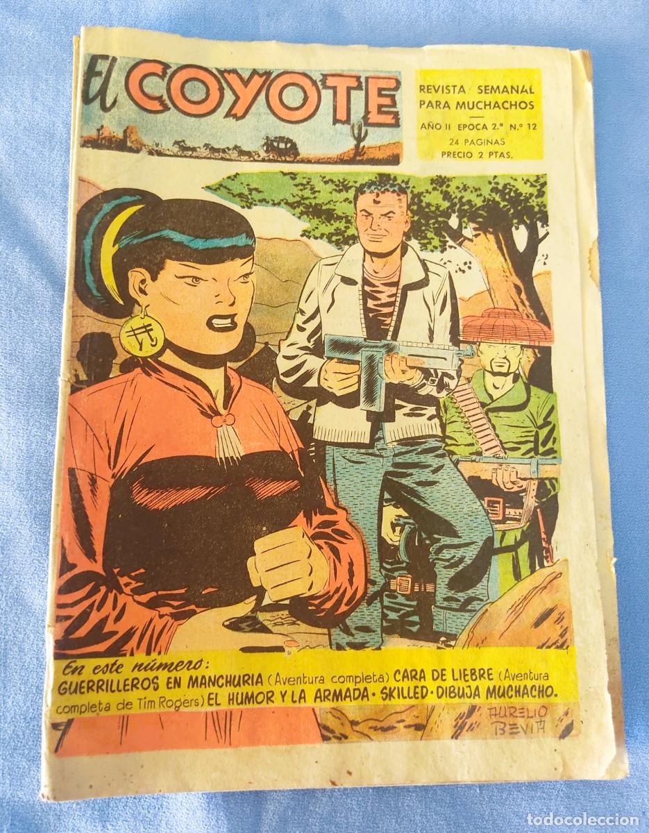 Tebeos: LOTE 5 DE EJEMPLARES DE EL COYOTE ORIGINALES EDITORIAL CLIPER - Foto 2