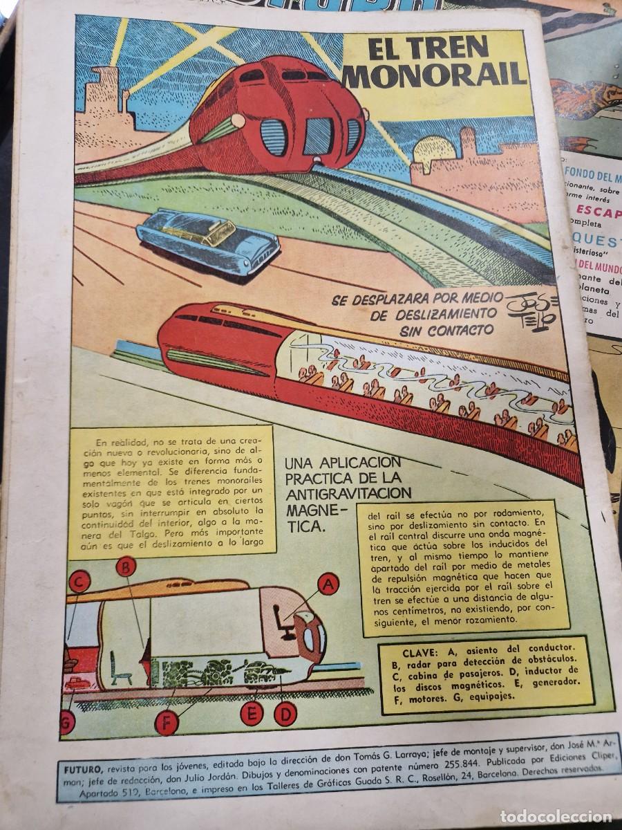 Tebeos: Futuro Clipper, 12 n&uacute;meros originales de 1957. - Foto 5