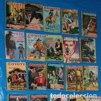 Tebeos: Lote 33 Ejemplares Novelas El Coyote Jose Mallorqui Coleccion Bolsillo Western PEIFER