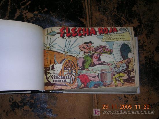 Tebeos: FLECHA ROJA APAISADO ORIGINAL - Foto 2