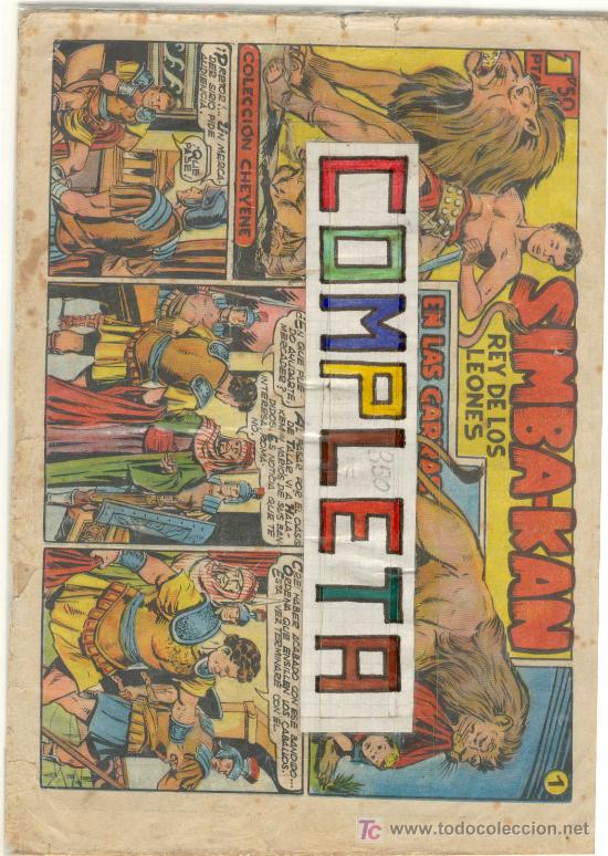Tebeos: (COM-574)COLECCION COMPLETA COMIC SIMBA-KAN - Foto 1