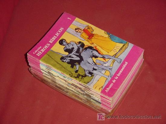 Tebeos: COLECCION HEROES BIBLICOS (EDICIONES DON BOSCO). &iexcl;&iexcl; COMPLETA !! - Foto 1
