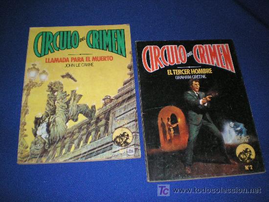 Tebeos: LOTE DE CIRCULO DEL CRIMEN N&ordm; 1 Y 2 - EDICIONES FORUM - Foto 1