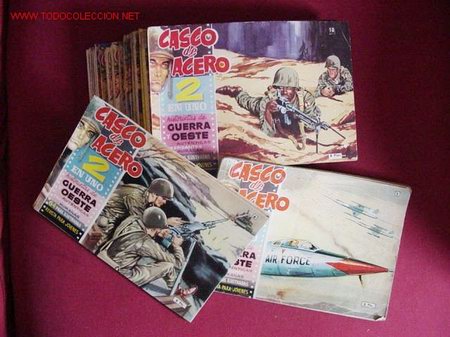 Tebeos: CASCO DE ACERO (2 EN UNO). (MANHATTAN) - Foto 1