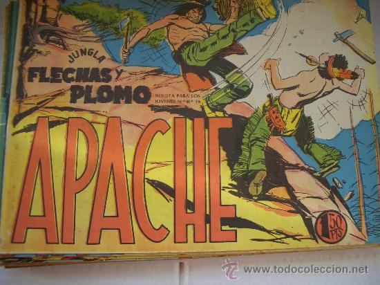 Tebeos: APACHE COLECCION COMPLETA ORIGINAL Y SUELTA : 2 PARTES 132 COMICS Y 2 POSTERS - Foto 3