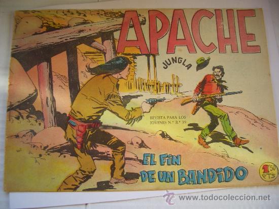 Tebeos: APACHE COLECCION COMPLETA ORIGINAL Y SUELTA : 2 PARTES 132 COMICS Y 2 POSTERS - Foto 4