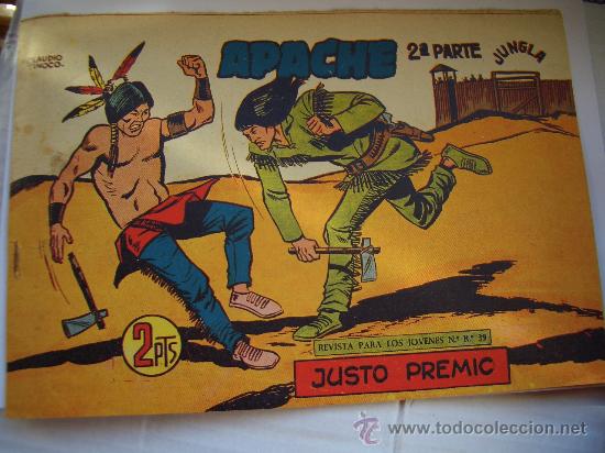 Tebeos: APACHE COLECCION COMPLETA ORIGINAL Y SUELTA : 2 PARTES 132 COMICS Y 2 POSTERS - Foto 7
