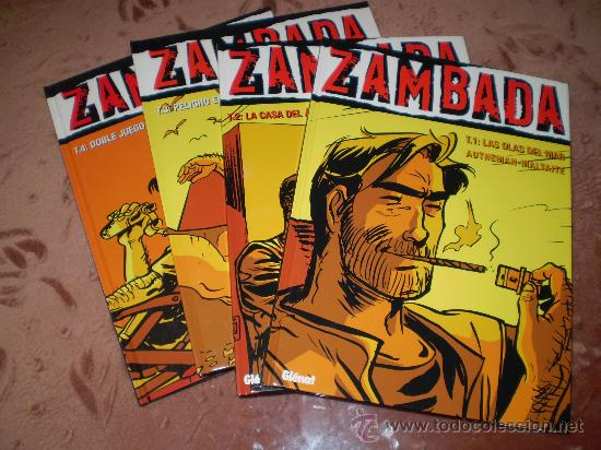 Tebeos: Zambada(coleccion completa en 4 tomos) - Foto 1