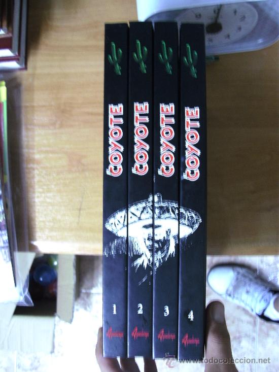 Tebeos: EL COYOTE &iexcl;&iexcl; COMPLETA 4 TOMOS !! AGUALARGA EDICIONES - Foto 2