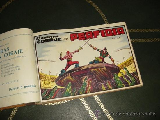 Tebeos: EL CAPITAN CORAJE - ALBUM - (TORAY ). !! COMPLETA !!. - Foto 2