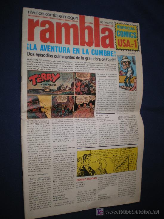 Tebeos: RAMBLA. ESPECIAL COMIC USA 1 - EDICIONES RAMBLA 1985 - Foto 1