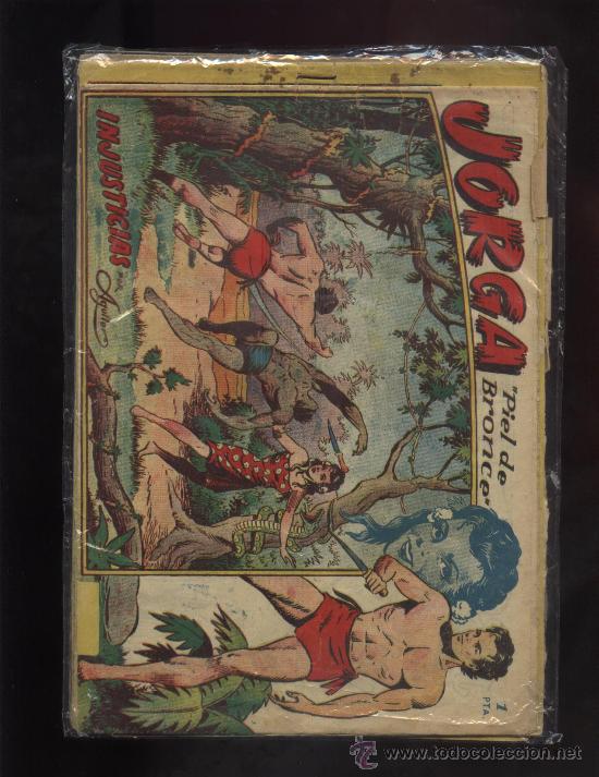 Tebeos: JORGA PIEL DE BRONCE - Foto 1