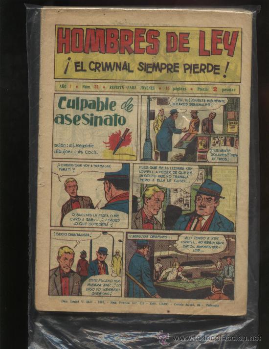 Tebeos: HOMBRES DE LEY - Foto 1