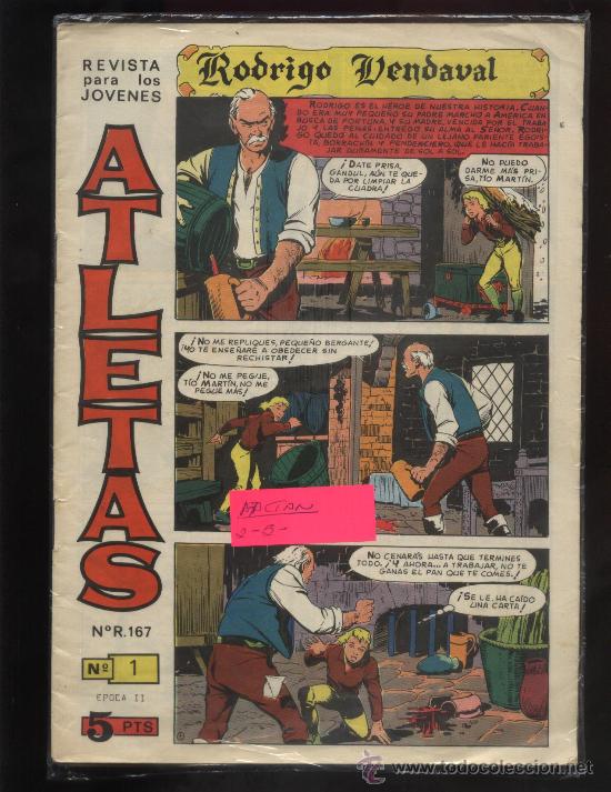 Tebeos: COLECCION DE ATLETAS - Foto 1