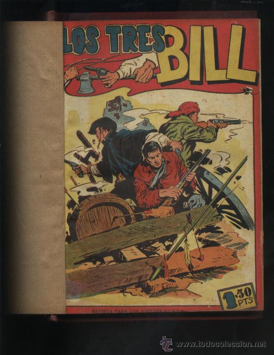 Tebeos: COLECCION ENCUADERNADA DE LOS TRES BILL - Foto 1
