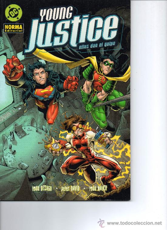 Tebeos: YOUNG JUSTICE   COMPLETA 5 TOMOS - Foto 1