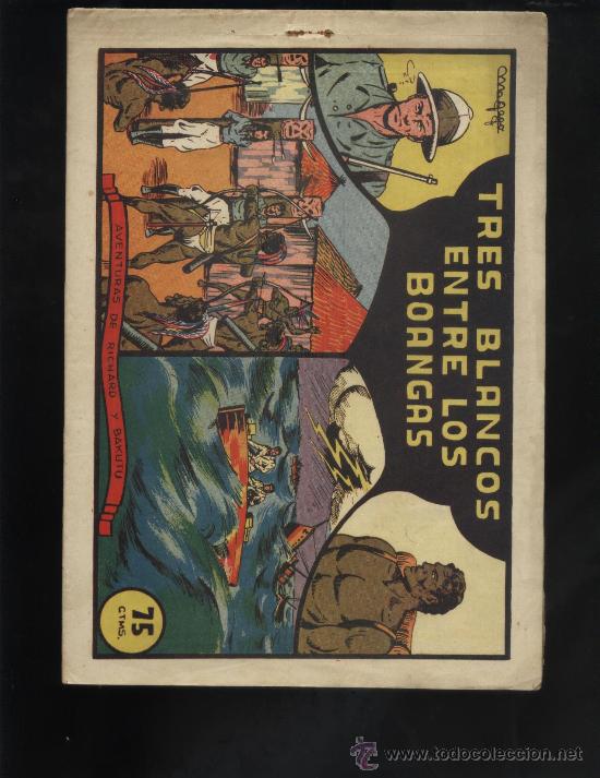 Tebeos: AVENTURAS DE RICHARD Y BAKUTU COLECCION COMPLETA - Foto 1