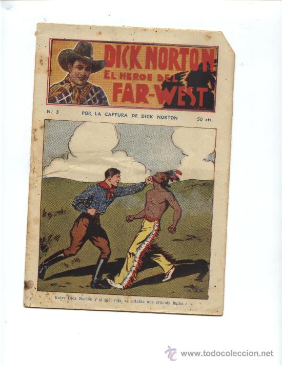 Tebeos: LOTE DE NOVELAS DE DICK NORTON EL HEROE DEL FAR-WEST - Foto 1