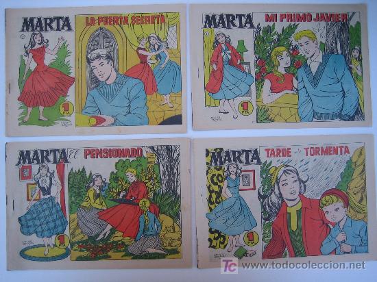 Tebeos: MARTA, ORIGINAL Y COMPLETA: 8 N&Uacute;MEROS. - Foto 1
