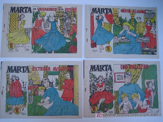 Tebeos: MARTA, ORIGINAL Y COMPLETA: 8 N&Uacute;MEROS. - Foto 2