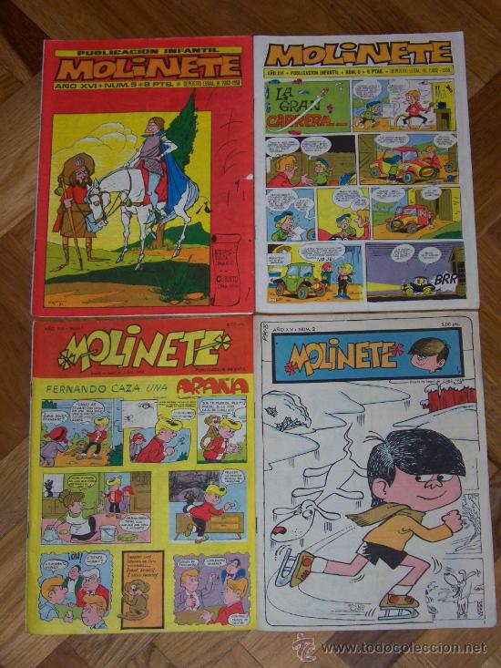 Tebeos: 8 NUMEROS REVISTA MOLINETE - Foto 2