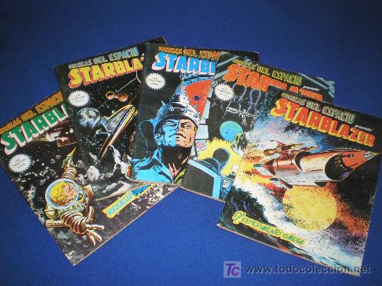 Tebeos: LOTE DE STARBLAZER 1 AL 5 - EDICIONES VERTICE 1980 - Foto 1