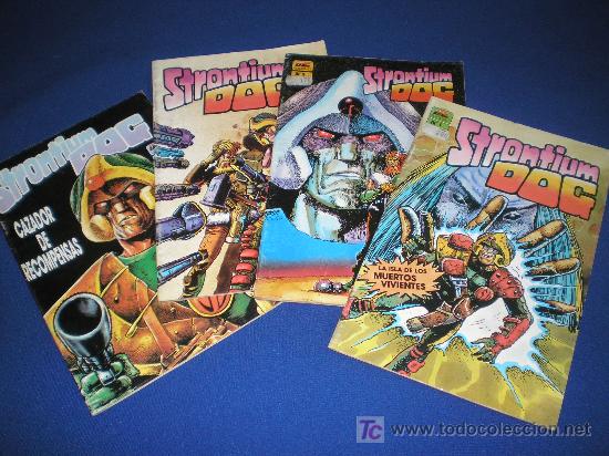 Tebeos: LOTE DE STRONTIUM DOG 1 AL 4 - MC EDICIONES - Foto 1
