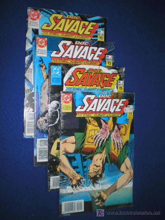 Tebeos: DOC SAVAGE 1 AL 4 - DC ZINCO - Foto 1