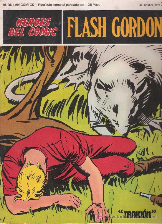 Tebeos: Flash Gordon. Buru Lan 1971. Lote de 19 ejemplares - Foto 1