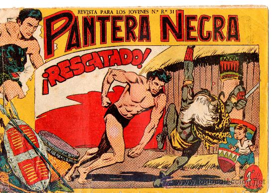 Tebeos: PANTERA NEGRA DE LA MAGA COMPLETA 54 NUMEROS DE MAGA - Foto 1