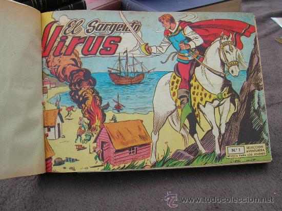 Tebeos: EL SARGENTO VIRUS ORIGINAL - Foto 1