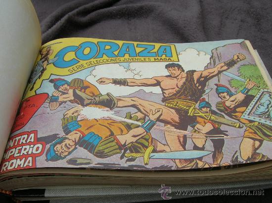 Tebeos: CORAZA  BIEN ENCADERNADA ORIGINAL Y COMPLETA - Foto 1