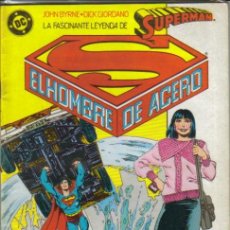Tebeos: SUPERMAN 2ª EDICION EL HOMBRE DE ACERO (ZINCO) ORIGINAL 1987 LOTE. Lote 27091078