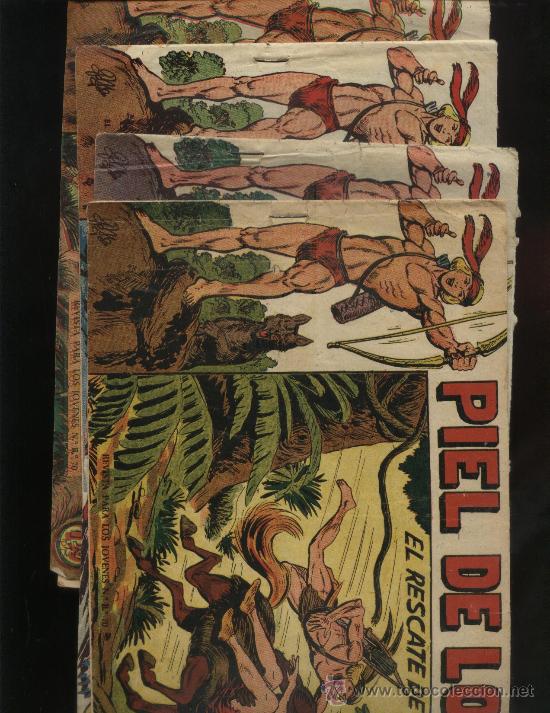 Tebeos: LOTE DE PIEL DE LOBO - Foto 1
