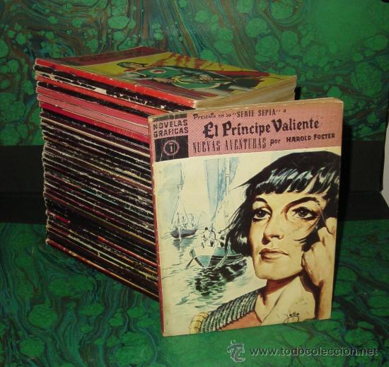 Tebeos: SERIE SEPIA. PRINCIPE VALIENTE. (DOLAR). &iexcl;&iexcl; COMPLETA !! - Foto 1
