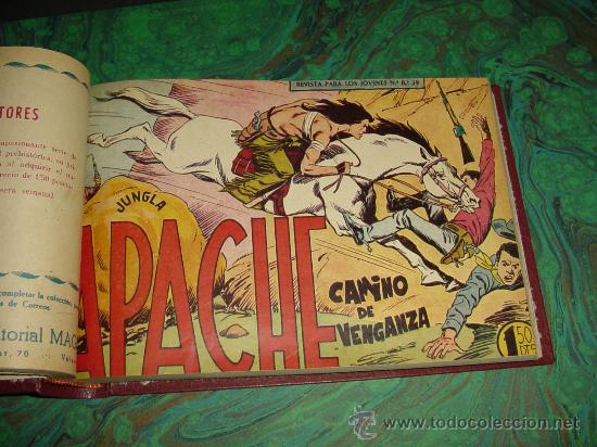 Tebeos: APACHE 1&ordf; SERIE (MAGA). &iexcl;&iexcl; COMPLETA !! - Foto 3