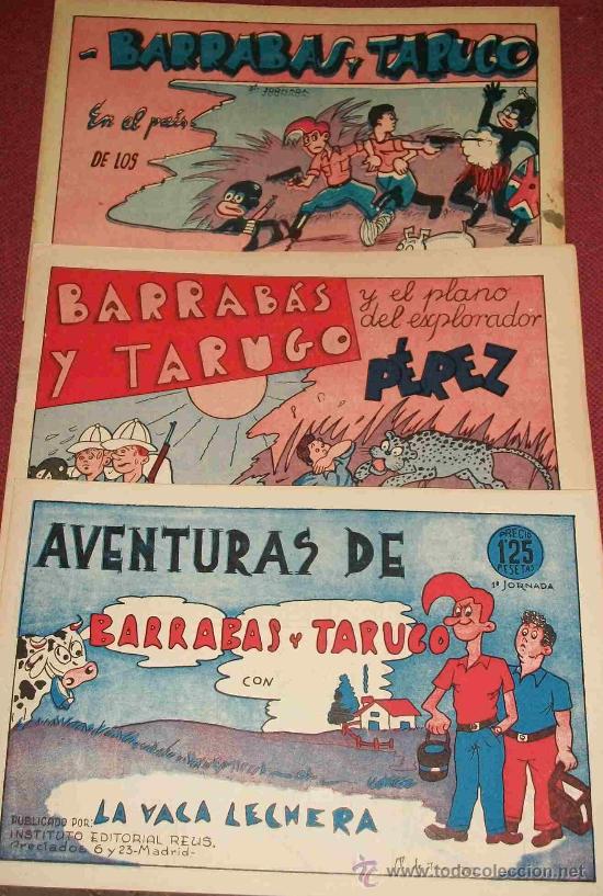 Tebeos: Barrabas y Tarugo (Reus)  3 Ej. (Completa)  (Original) - Foto 1