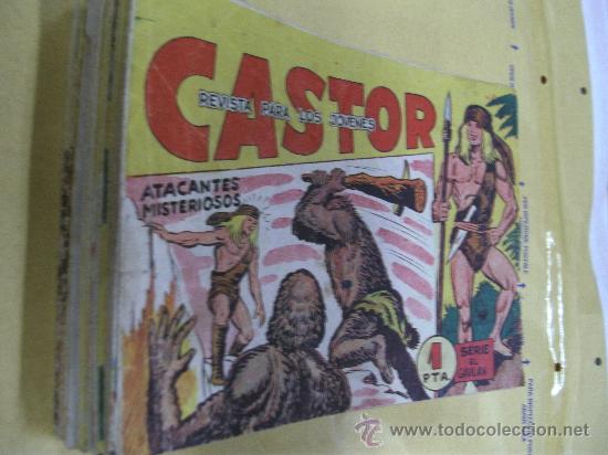 Tebeos: CASTOR / LOTE DE 32 NUMEROS / EDITORIAL MAGA ORIGINAL - Foto 1