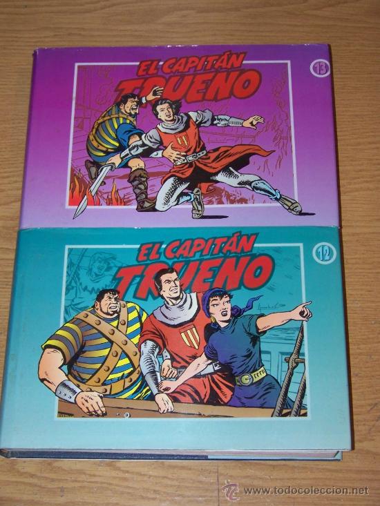 Tebeos: EDICIONES B REEDICI&Oacute;N EL CAPITAN TRUENO COMPLETA 13 TOMOS - Foto 6