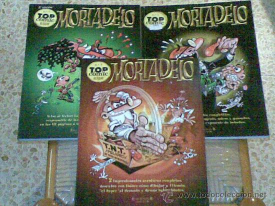 Tebeos: Top Comic, Mortadelo. N&uacute;meros 3, 4 y 5 - Foto 1