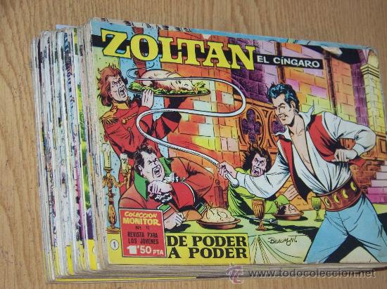 Tebeos: ZOLTAN EL CINGARO ORIGINAL COMPLETA 80 CUADERNILLOS - Foto 1