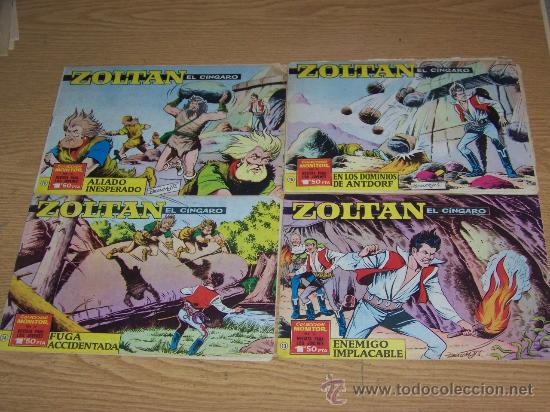 Tebeos: ZOLTAN EL CINGARO ORIGINAL COMPLETA 80 CUADERNILLOS - Foto 5