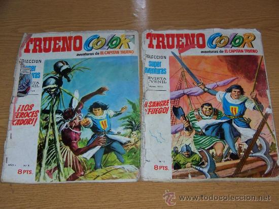 Tebeos: TRUENO COLOR PRIMERA EPOCA COMPLETA - Foto 2
